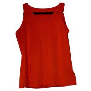 Columbia Women’s size L Orange Active Wear V Neck Tank